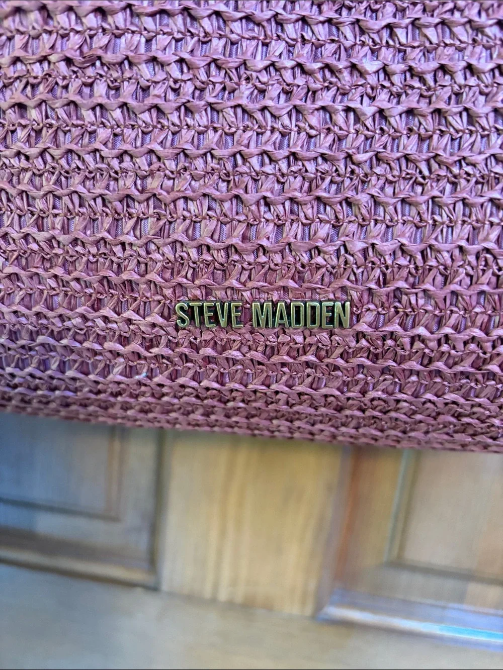 Steve Madden Bfreya Hobo Bag in Rust Wine